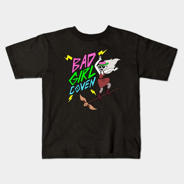 bad girl coven Kids T-Shirt by mongmanh3shop